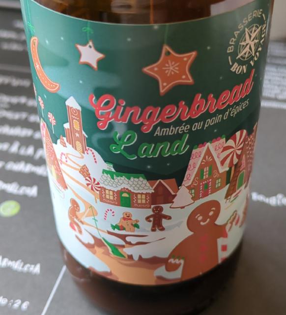 Gingerbread Land 6.0%, Brasserie Bon Voyage, France
