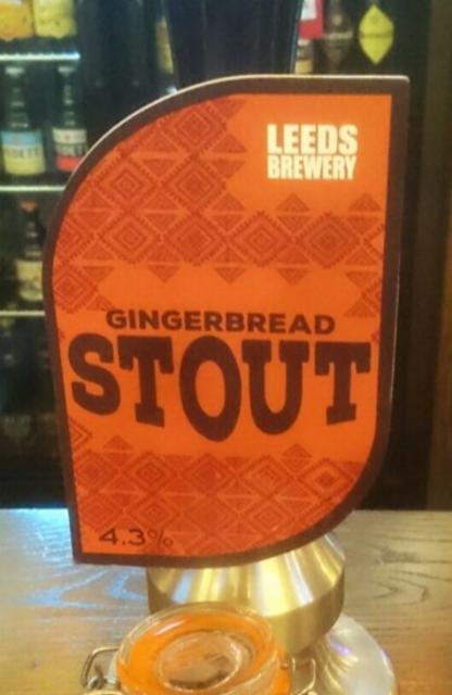 Gingerbread Stout 4.3%, The Leeds Brewery, England