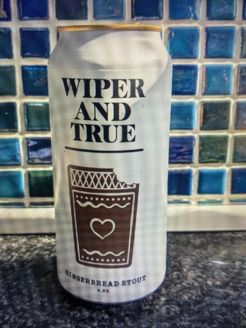 Gingerbread Stout 4.8%, Wiper and True, England