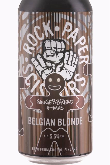 Gingerbread X-Mas Belgian Blonde 5.5%, RPS Brewing, Finland