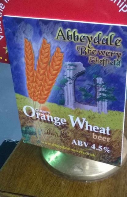 Gingery Orange Wheat 4.5%, Abbeydale Brewery, England