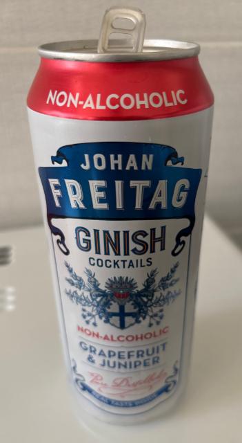 Ginish cocktails, Johan Freitag