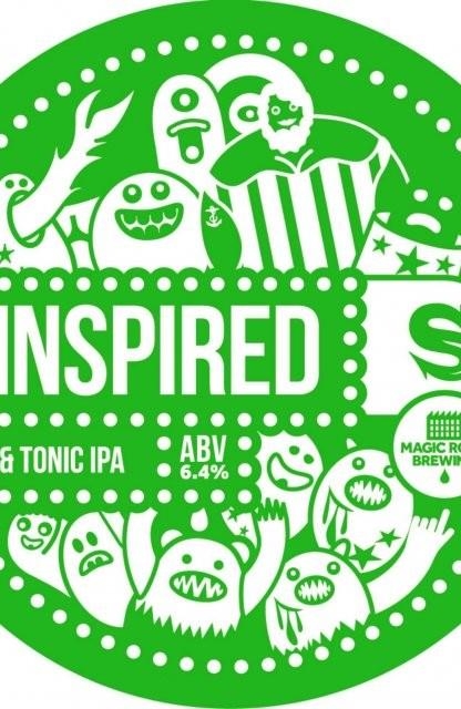 Ginspired 6.4%, Magic Rock Brewing, England