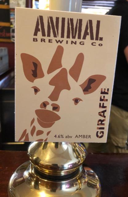 Giraffe 4.6%, Animal Brewing Co., England