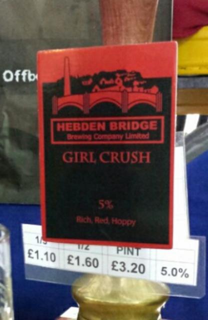 Girl Crush 5.0%, Hebden Bridge Brewing Company Limited, Spain