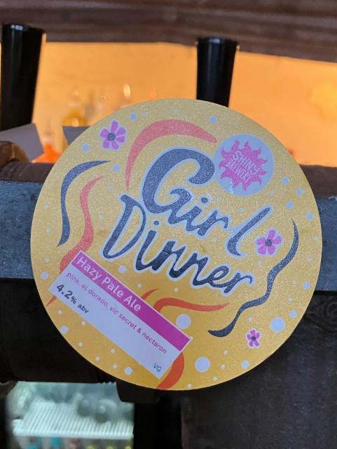 Girl Dinner 4.2%, Shiny Brewery, United Kingdom
