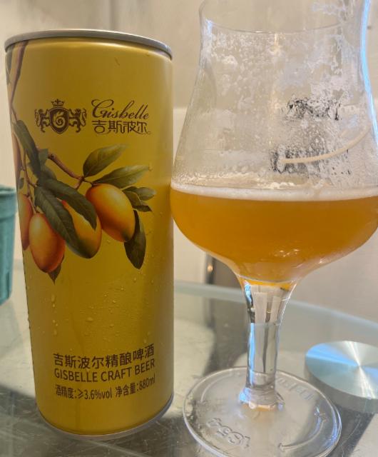 Gisbelle craft beer mango 3.4%, Yantai gisbelle wine co, China