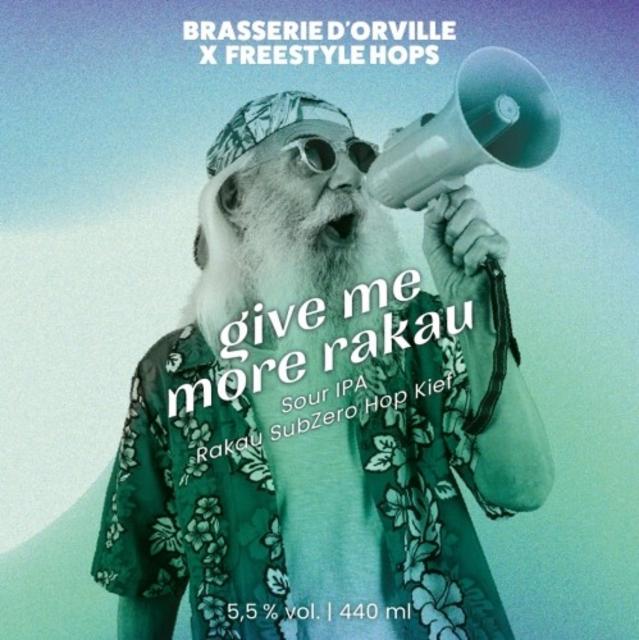 Give Me More Rakau 5.5%, Brasserie D'Orville, France