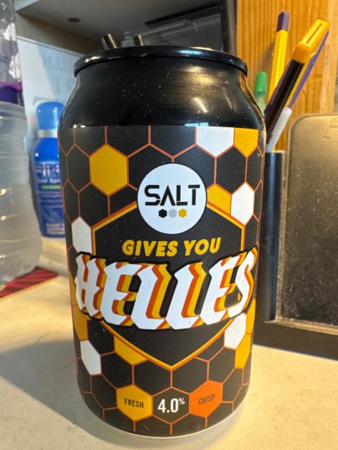 Gives You Helles 4.0%, Salt, England