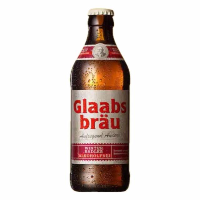 Glaab's Winter Radler Alkoholfrei 0.0%, Glaabsbräu, Germany