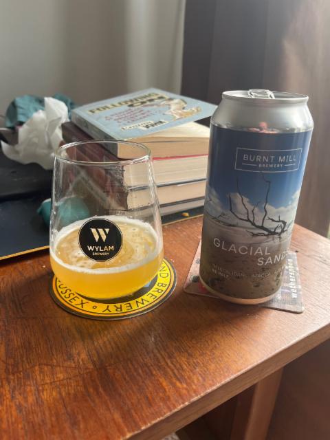 Glacial Sands 4.0%, Burnt Mill Brewery, England
