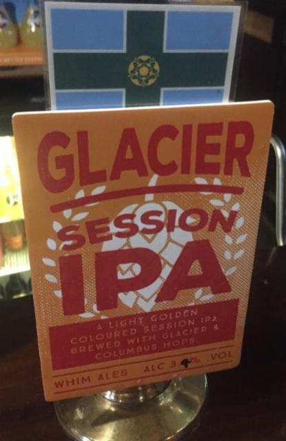 Glacier Session IPA 3.4%, Whim Brewery, England