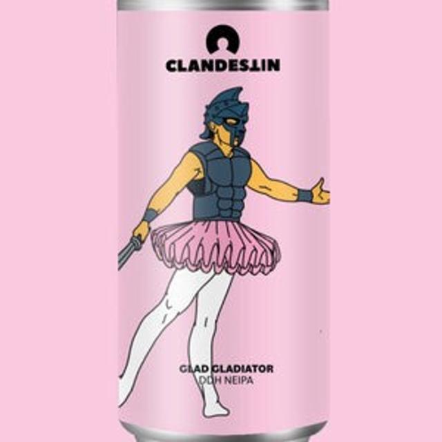glad gladiator 6.7%, Clandestin Beer, Romania