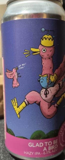 glad to be a bird 6.5%, Left Handed Giant Brewing, England