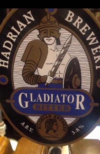 Gladiator Bitter 3.8%, The Hadrian Border Brewing Co, England