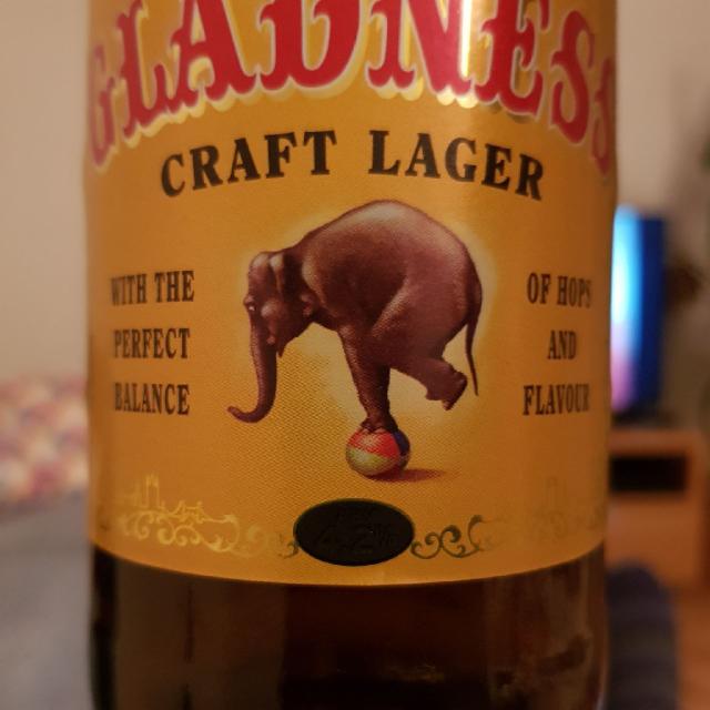 Gladness 4.2%, Madness Brewing Co, England