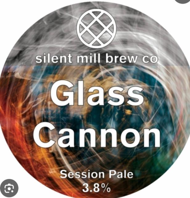 glass cannon 3.8%, Silent Mill Brew Co, England