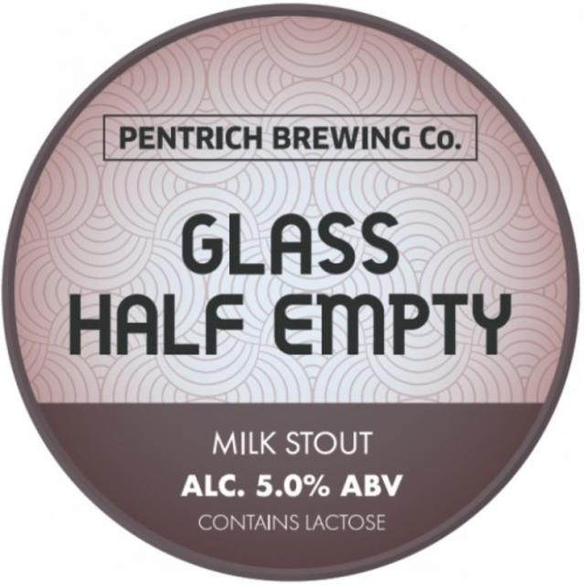 Glass Half Empty 5.0%, Pentrich Brewing, England