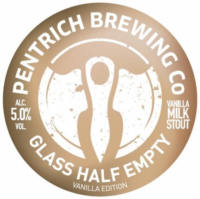 Glass Half Empty (Vanilla Edition) 5.0%, Pentrich Brewing, England