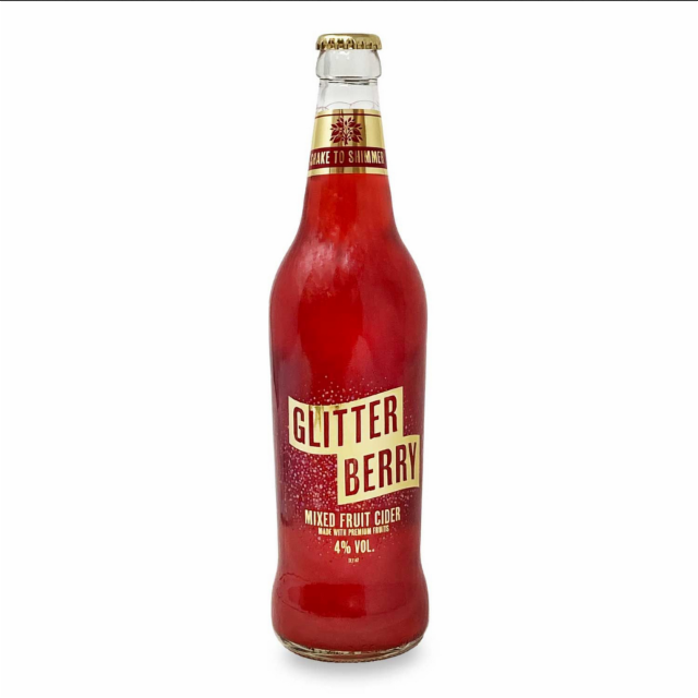 Glitter Berry Mixed Fruit Cider 4.0%, ALDI Stores UK, England