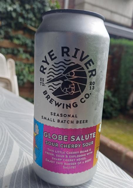 Globe Salute Sour Cherry Sour 4.5%, Rye River Brewing Co., Ireland