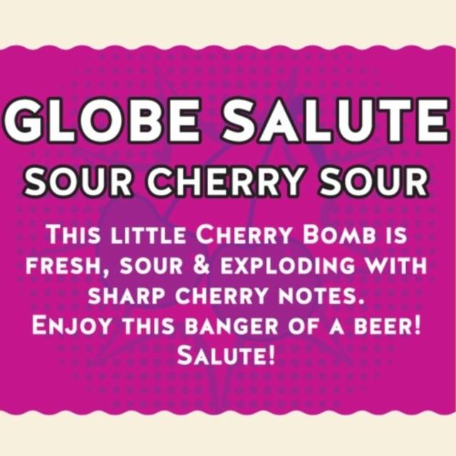 Globe Salute Sour Cherry Sour 4.5%, Rye River Brewing Co., Ireland