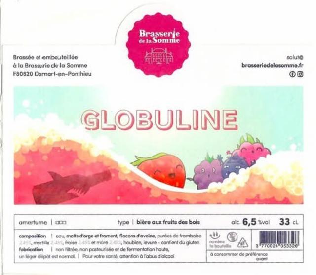 Globuline 6.5%, Brasserie De La Somme, France