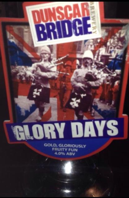 Glory Days 4.0%, Dunscar Bridge Brewery, England