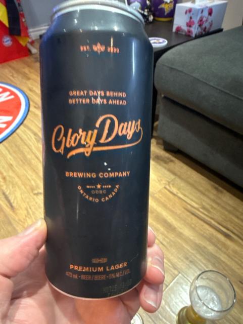 Glory Days Premium Lager, Glory Days Brewery