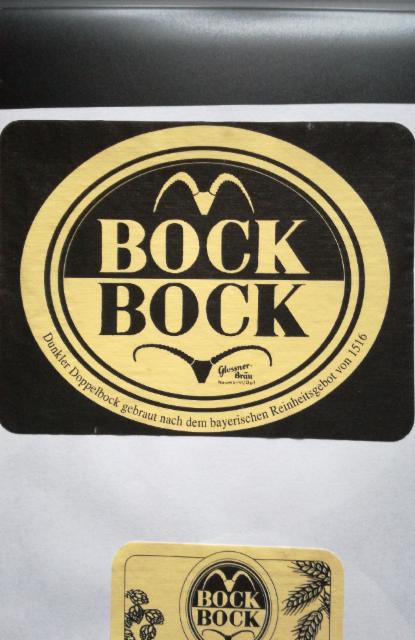 Glossner Bock 7.0%, Neumarkter Glossnerbräu, Germany