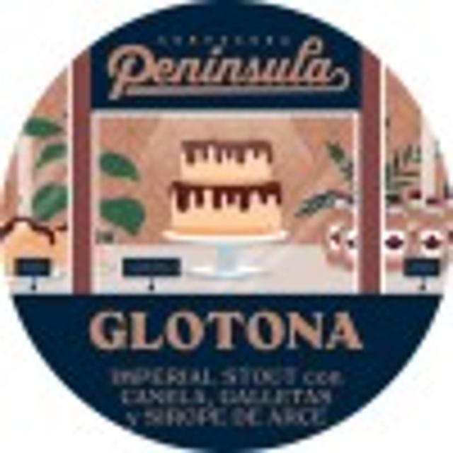 Glotona 9.5%, Cervecera Península, Spain