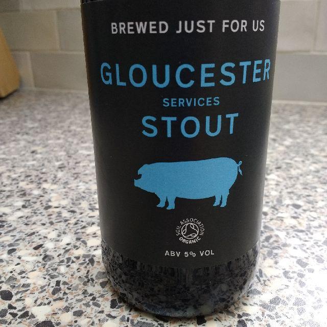 Gloucester Services Stout 5.0%, Stroud Brewery, England
