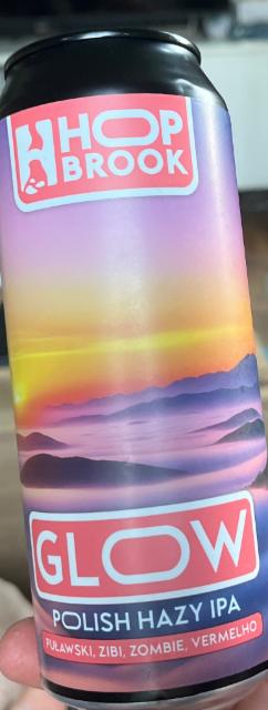 Glow polish hazy ipa, Hop Brook