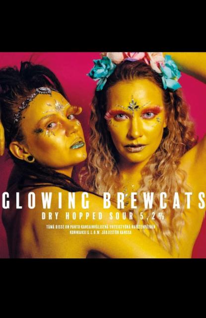 Glowing Brewcats 5.2%, Brewcats - Sideshow Brewery, Finland