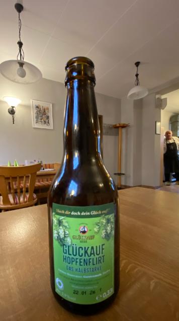 Glückauf Hopfenflirt 2.9%, Privatbrauerei Glückauf, Germany