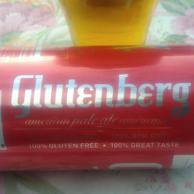 Glutenberg American pale ale sans gluten 5.5%, Glutenberg Brewing Company, United States