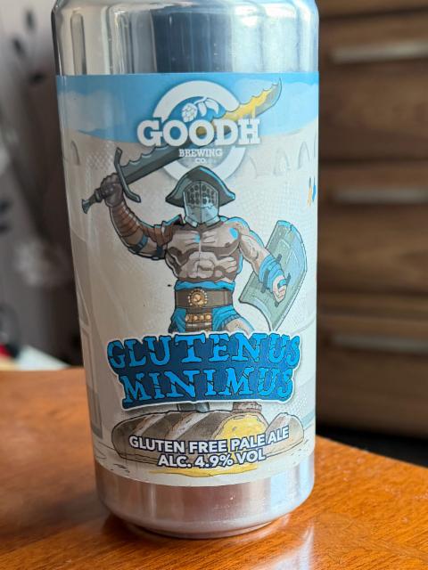 Glutenus Minimus 4.9%, Goodh Brewing Co., England