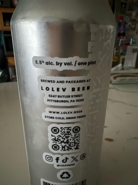 Glyphs, Lolev Beer