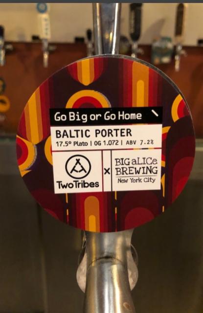 Go Big Or Go Home 7.2%, Two Tribes, England