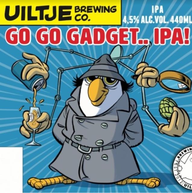 Go Go Gadget... IPA! 4.5%, Uiltje Brewing Co, Netherlands