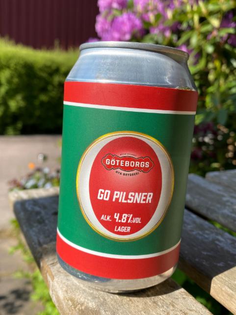 Go Pilsner 4.8%, Göteborgs Nya Bryggeri, Sweden