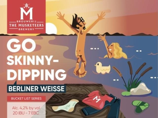 Go Skinny Dipping 4.2%, Brouwerij The Musketeers, Belgium