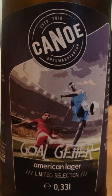 goal getter 4.6%, Canoe Braumanufaktur, Germany