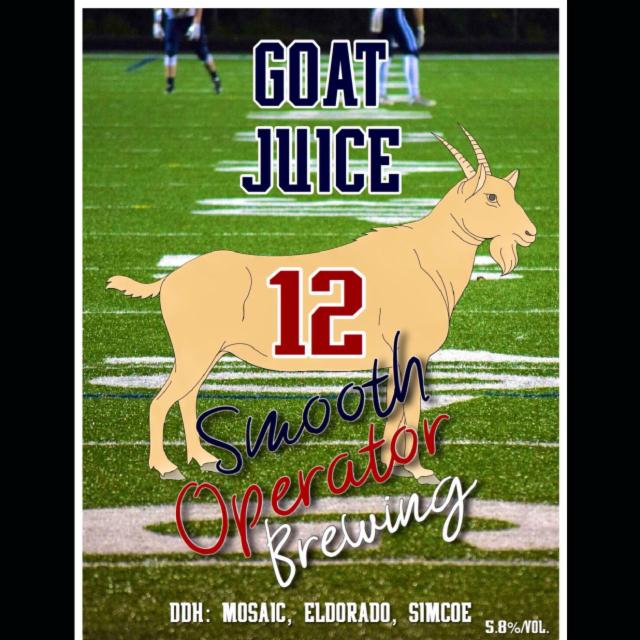 GOAT Juice 5.8%, Smooth Operator Brewing, Finland