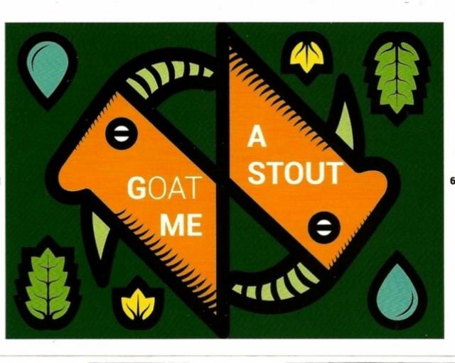 Goat Me A Stout #5 Oatmeal Stout 6.6%, La P'tite Maiz', France
