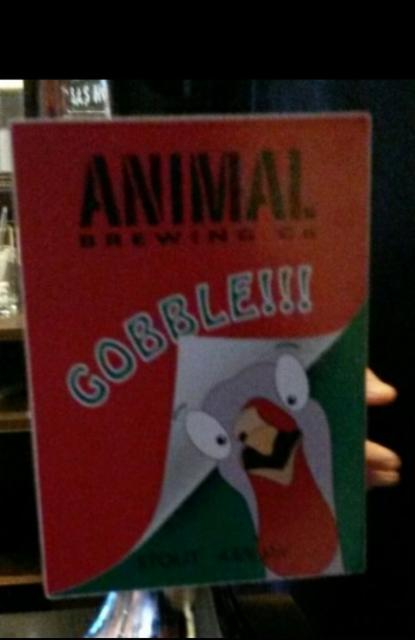 Gobble!!! 4.6%, Animal Brewing Co., England
