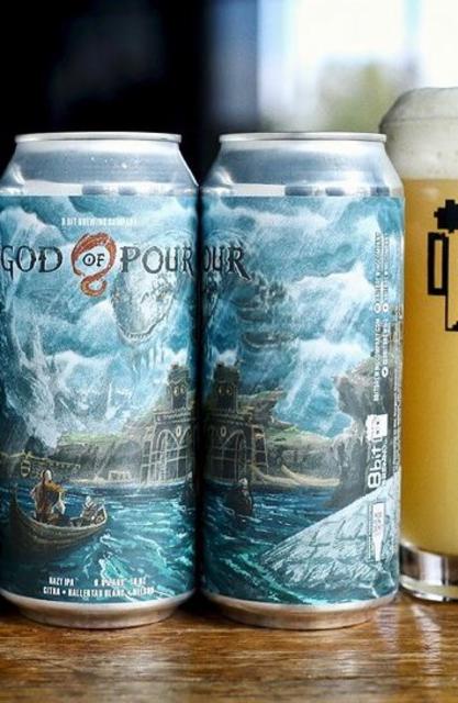 God of Pour 6.8%, 8 Bit Brewing Company (CA), United States