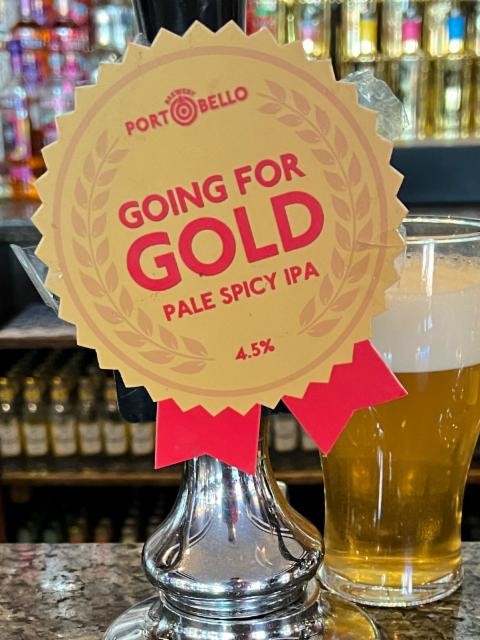 Going For Gold 4.5%, Portobello Brewing, England