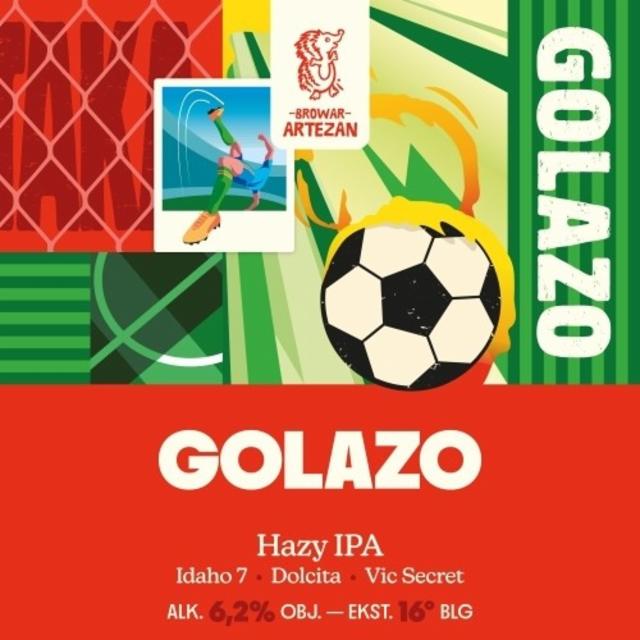 Golazo 6.2%, Browar Artezan, Poland
