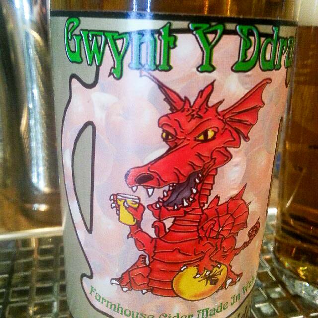 Gold Medal Cider 7.0%, Gwynt Y Ddraig, Wales